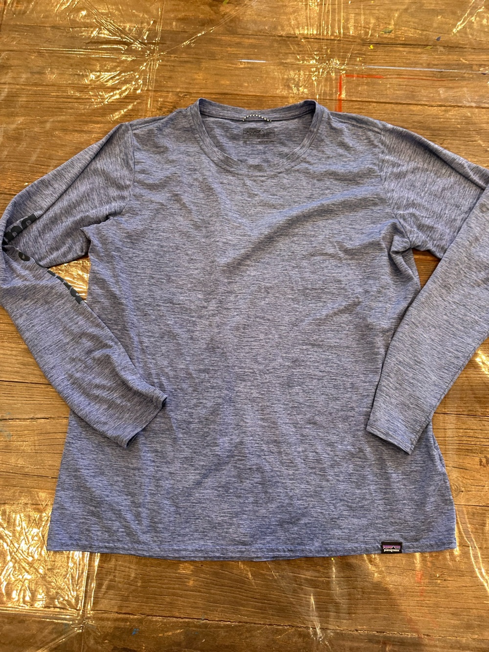 Patagonia Men's Heather Gray Crewneck Sweater
